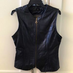 Rem Garson Leather Vest
